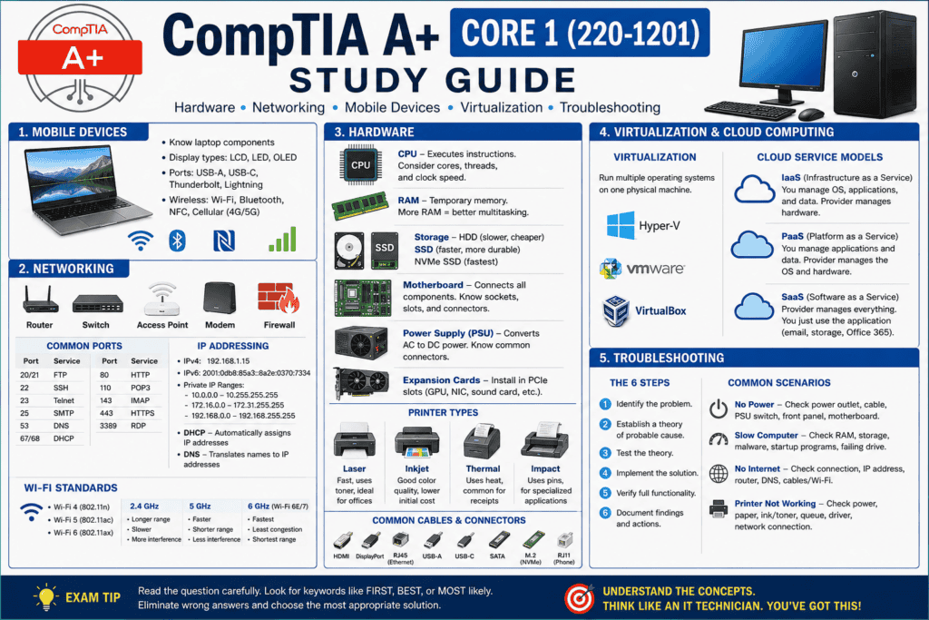 CompTIA A+ Core 1