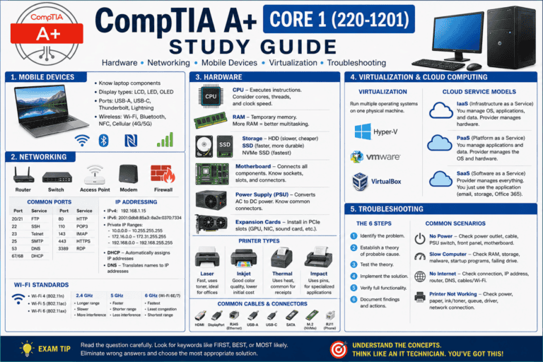 CompTIA A+ Core 1