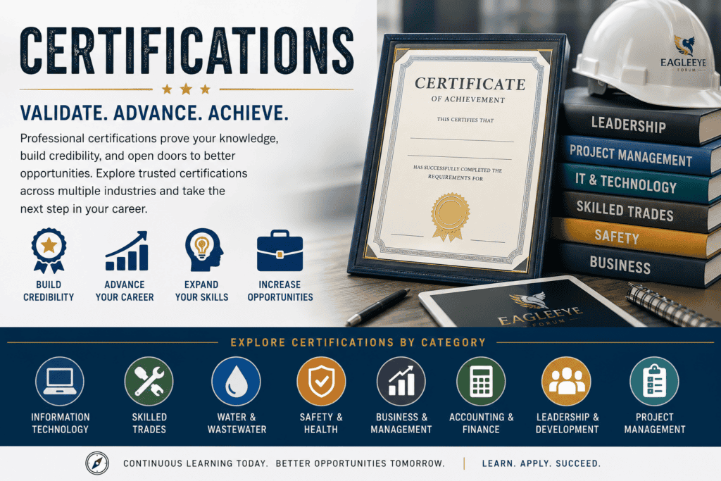 certifications