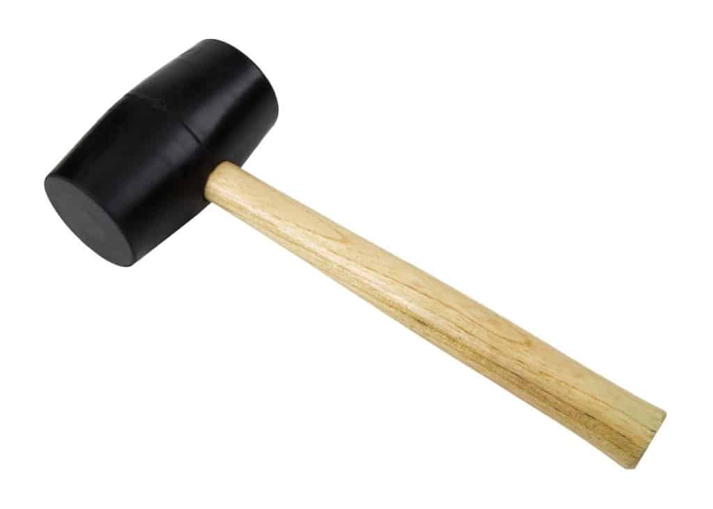 rubber mallet